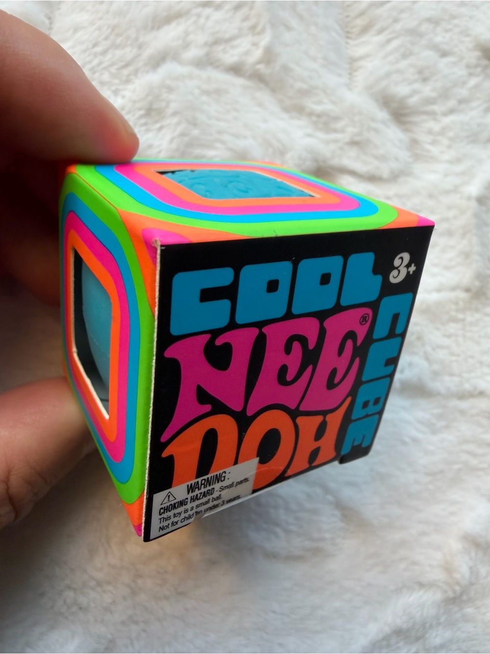 💙🧊 **NEW IN BOX! NEEDOH BLUE COOL CUBE** 🧊💙RARE!